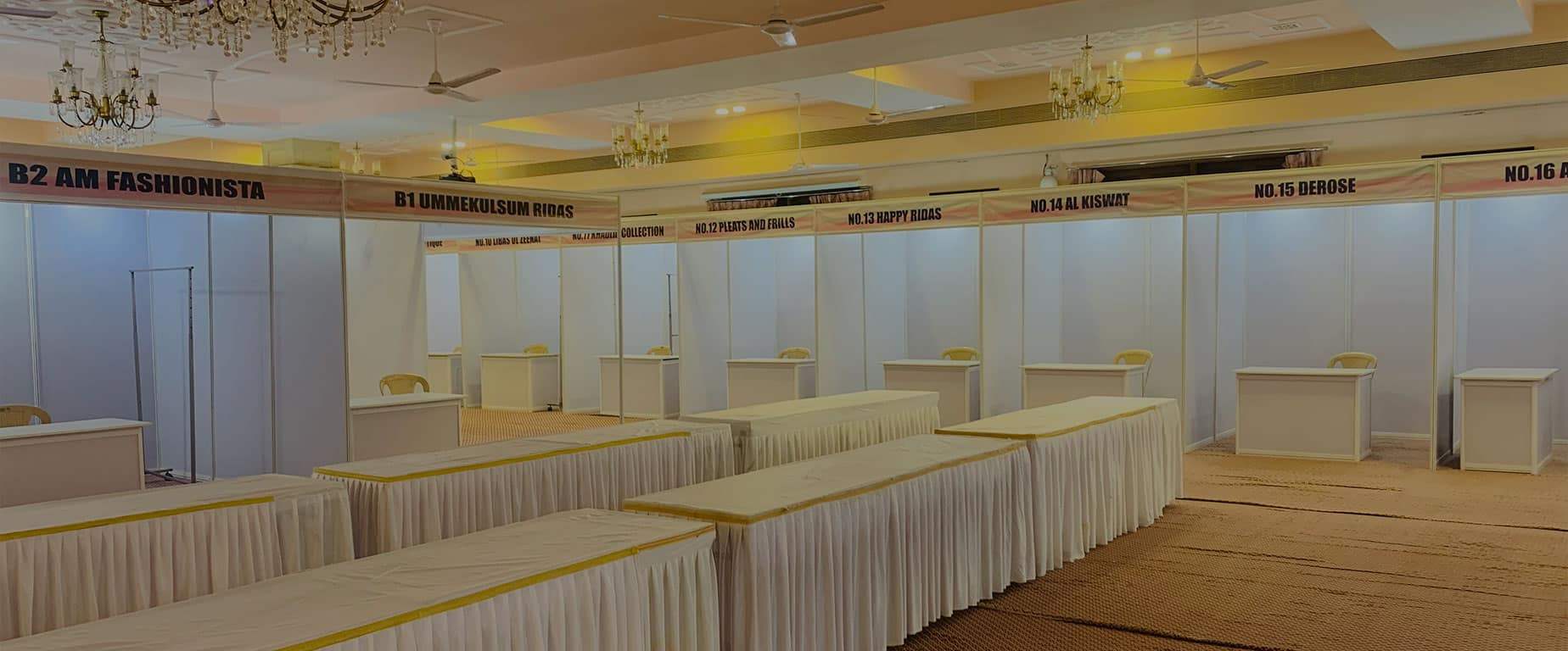 Octonorm Exhibition Stalls by MK Interior Mumbai